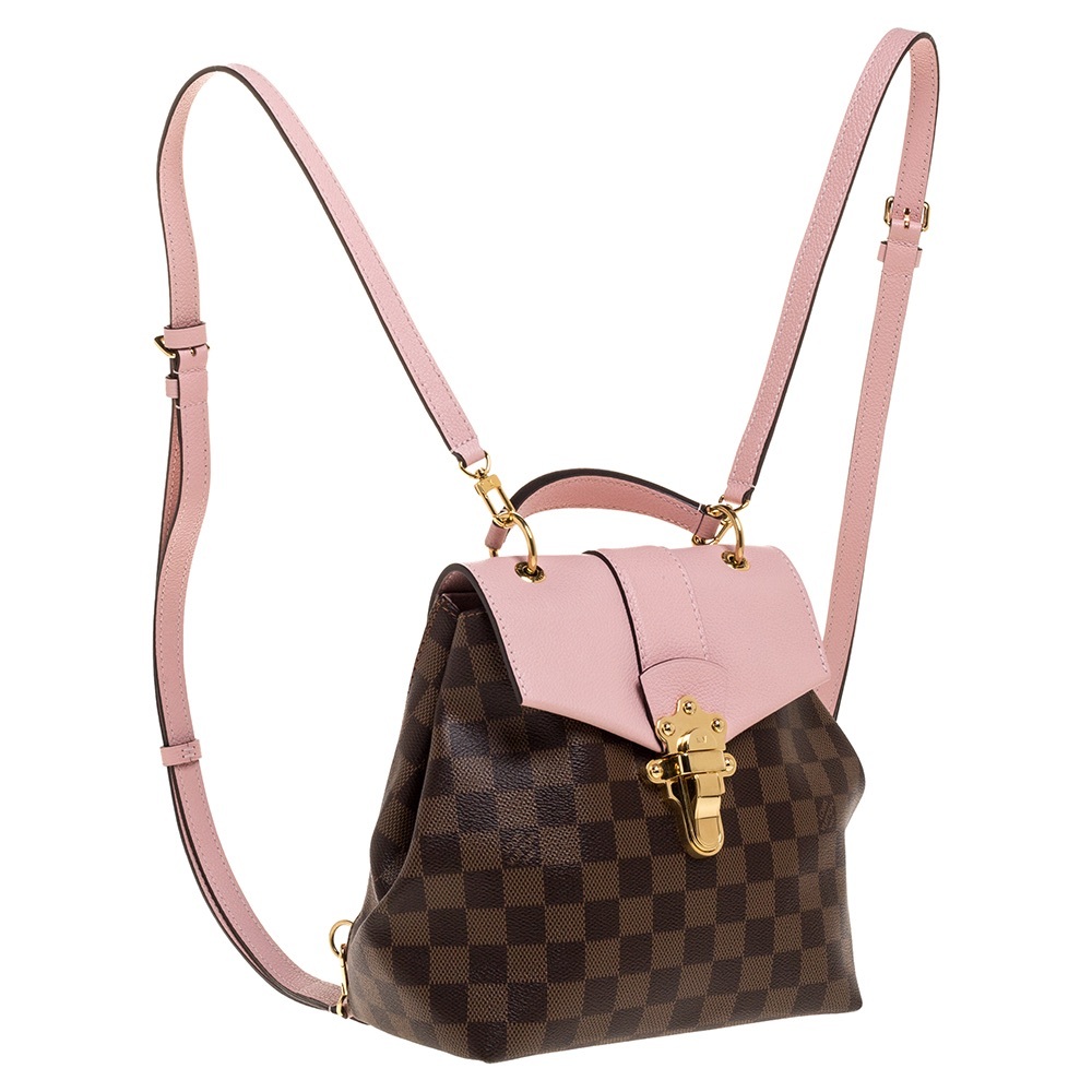 Louis Vuitton Magnolia Pink Damier Ebony Backpack